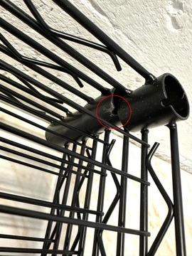 Amazon Basics Wąski regał przechowywania z 4 półkami OPIS!!!