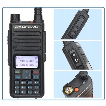 РАДИОТЕЛЕФОН BAOFENG BF-H6 10 Вт ДЛЯ ПРОСЛУШИВАНИЯ 2200 МАЧ