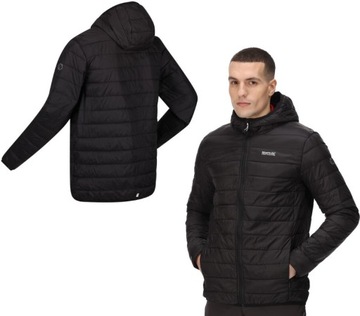 Męska turystyczna kurtka z kapturem Regatta RMN206 800 XL