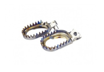 SCAR RACING PODNÓŻKI PEGI TYTANOWE ANTI-MUD (PRZECIWBŁOTNE) KTM 85 SX '25,