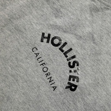 HOLLISTER _ MODNA MARKOWA BLUZKA Z LOGO _ M/L