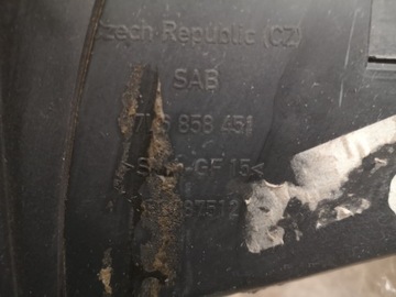 КОНСОЛЬ ПРИБОРНАЯ ПАНЕЛЬ VW TOUAREG 7L EU 7L6858451