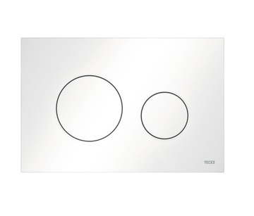 Кнопка полоскания для WC Tece Loop White Gloss 9240920