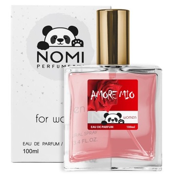 TRWAŁE Perfumetki Damskie Perfumy AMORE MIO 100ml