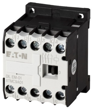 DILEM-01-G(24VDC) Stycznik mocy [AC-3] 9A 3P 24V DC 0Z 1R 010343 EATON