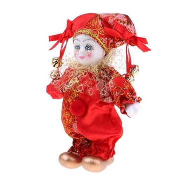 6-calowy włoski trójkąt Doll Love Token Crafts