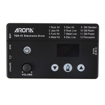 Электрическая барабанная установка, 8 частей, электронная ударная установка для