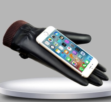 МУЖСКИЕ ПЕРЧАТКИ, ПЛОТНЫЕ, ТЕПЛЫЕ НА прикосновение, В РЕБКУ