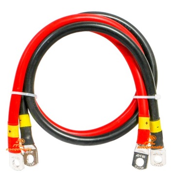 70cm przewód linka LGY 35mm 35 M8 do akumulatorów