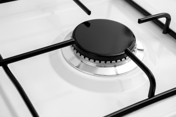 Biała Płyta gazowa RAVANSON K-04T 4 PALNIKI