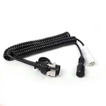 Спиральный кабель 15-контактный прицеп ADR ADAPTER 15/7 прицеп 2x 7-контактный N+S 4м