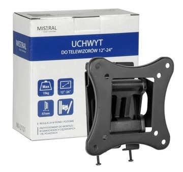 Uchwyt do telewizora regulowany MISTRAL 12''-24'' MI-U101 do TIRa Kampera