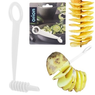 Krajacz SPIRALA krajalnica nóż do ziemniaków frytek spiralnych kręconych