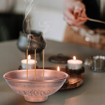 Подносы Декоративная чаша для благовоний, горелка