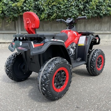 ATV GRIZZLY TERENOWY 4X4 24V 360W MOTOR ELEKTRYCZNY AUTO BUGGY AKUMULATOR