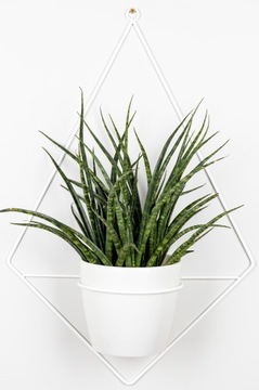 Подставка для цветов настенная, подвесная, металл, лофт, 70 см, современная, большая