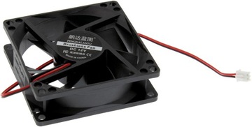 Вентилятор 80x80x25 мм, 12 В, вентилятор, 8 вентиляторов, 2-контактный подшипник