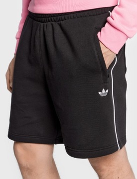 adidas szorty spodenki sportowe z kieszeniami na zamek HR3323 czarne XXL
