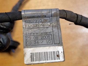 BMW 7 E65 FACELIFT LCI SVAZEK ČIDEL PARKOVÁNÍ NÁRAZNÍKU ZADNÍ 6952914