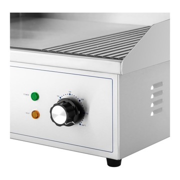 GRILL POJEDYNCZY PŁYTA GRILLOWA 54x35cm 230V 3000W