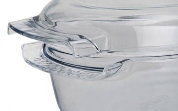 ОВАЛЬНАЯ ПОСУДА ДЛЯ ЗАПЕЧКИ ИЗ ПИРЕКСА 5,8 Л С КРЫШКОЙ