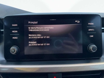 Skoda Kamiq Crossover 1.0 TSI 110KM 2021 Skoda Kamiq TSI 110KM Style Appconet Full LED Kamera Cofania DSG, zdjęcie 19