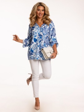 ELEGANCKA LUŹNA MODNA BLUZKA DAMSKA DUŻO ROZMIARÓW POLSKI PRODUKT