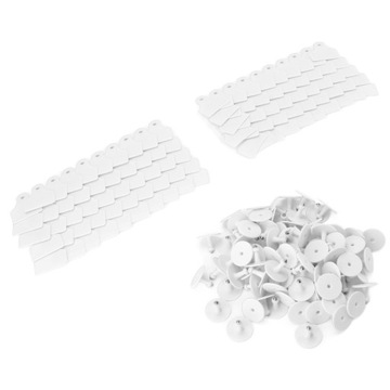 100 комплектов пластиковых идентификационных меток для домашних животных