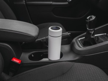 ТЕРМОС ТЕРМОБУТЫЛКА КРУЖКА 450мл LED ОТОБРАЖАЕТ ТЕМПЕРАТУРУ