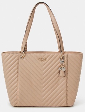 GUESS TOREBKA DAMSKA NOELLE ELITE TOTE BEŻOWA