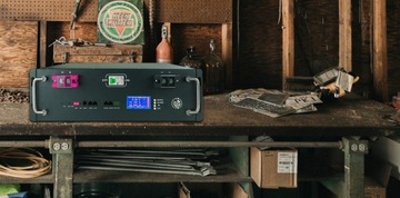 Энергетическая аккумуляторная батарея LiFePO4 48 В 100 Ач 51,2 В BMS Гарантия 10 лет