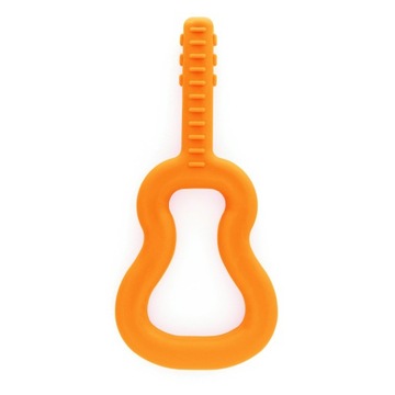 Gryzak Logopedyczny dla dzieci Ark Gitara Pomarańczowy XXT