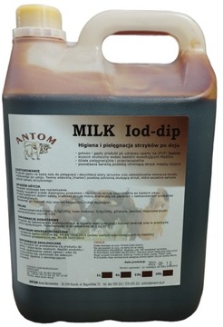 IOD-DIP MILK 5KG PIELĘGNACJA STRZYKÓW PO DOJU