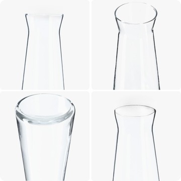 2x ЛИМОНАДНЫЙ ГРАФИН СТЕКЛЯННЫЙ КУВШИН ОБЪЕМОМ 1 Л