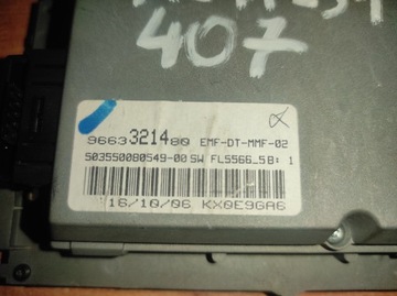 9663321480 DISPLEJ PEUGEOT 407