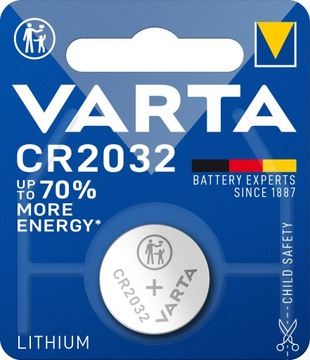 Литиевая батарея VARTA CR2032 CR 2032 3 В, 1 шт.