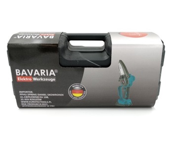 АККУМУЛЯТОРНАЯ ЦЕПНАЯ ПИЛА 6 ДЮЙМОВ 2x АККУМУЛЯТОР BAVARIA 21V + КОРПУС