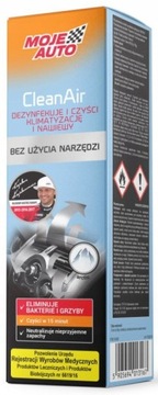 Clean Air Odgrzybiacz do klimatyzacji i nawiewów