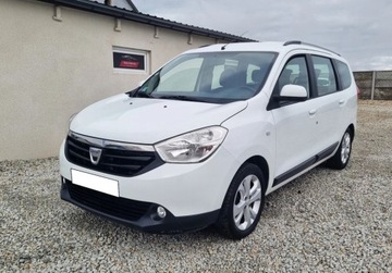 Dacia Lodgy Minivan TCe  115KM 2014 Dacia Lodgy Sliczna 1.2 Benzyna BOGATA WERSJA Oryginal ZADBANA Serwis 2015r, zdjęcie 2