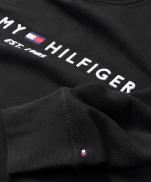 TOMMY HILFIGER -EST-1985- bluza czarna M