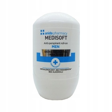 Anida Medisoft Men Anti-perspirant roll-on 50 ml