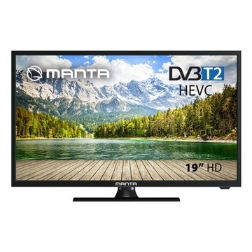 19-дюймовый телевизор Manta 19LHN123D DVB-T2/HEVC 12 В