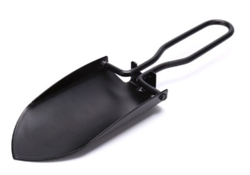ŁOPATA MINI SAPERKA SKŁADANA STALOWA CZASNA Z ETUI