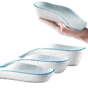 ПОДЪЕМНЫЕ Стельки для обуви, увеличивающие ВЫСОТУ и амортизирующие пяточные чашечки.