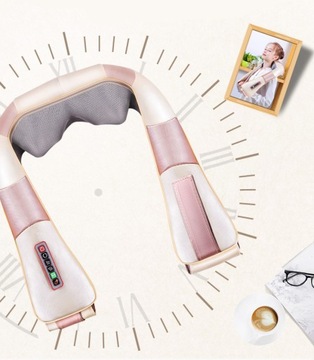 МАССАЖЕР ШЕИ ДЛЯ МАССАЖА ШИАТСУ МАССАЖНАЯ ПОДУШКА