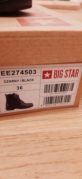 Trapery big star z ćwiekami rozm 37