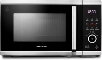 DOBRA KUCHENKA MIKROFALOWA WOLNOSTOJĄCA 25L 900W GRILL 9 PROGRAMÓW LED