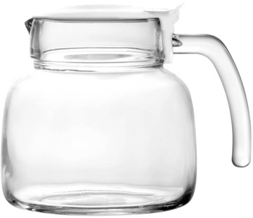 LUMINARC SZKLANY DZBANEK Z POKRYWĄ GRUBE SZKŁO 1,4L