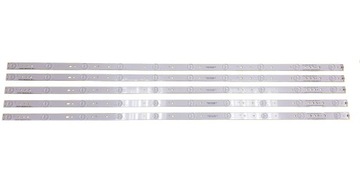 LISTWY LED 5 szt LG 43LH500T 43PFT4131 43PFS5301