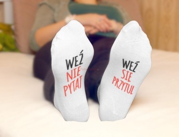 Skarpetki Weź się przytul prezent dla dziewczyny